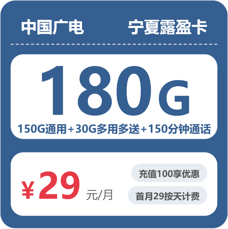中卫流量卡推荐：2026年4月中旬宁夏中卫广电电话卡办理哪个最划算？