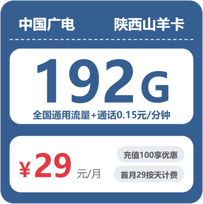 宝鸡流量卡汇总:2026年6月上旬陕西宝鸡广电、联通电话卡办理哪个最划算?